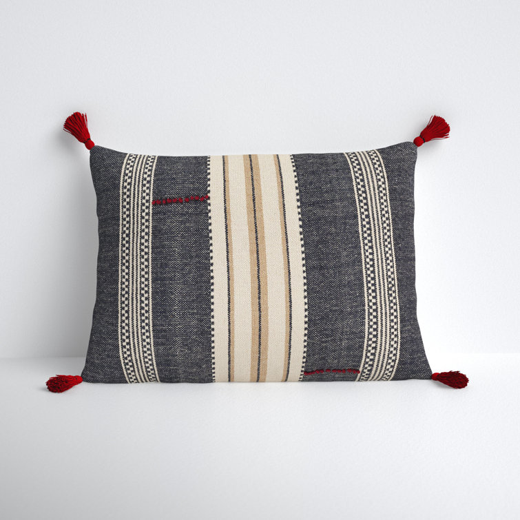Gordon Tassels Lumbar Throw Pillow Reviews Joss Main